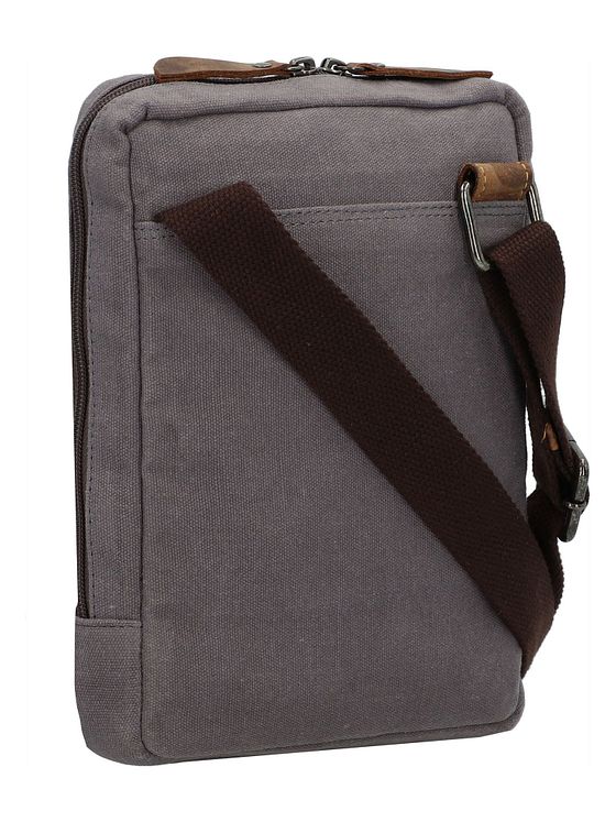 Greenburry Vintage skuldertaske i hamp 19 cm