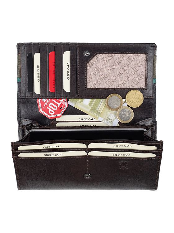 Bench Pung RFID-læder 18,5 cm