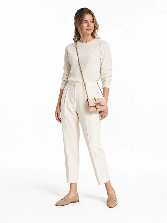 PINKO Love One Crossbody-väska Läder 20 cm PINKO Love One Crossbody-väska Läder 20 cm