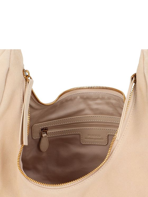 PINKO Slouchy Skuldertaske Læder 40 cm