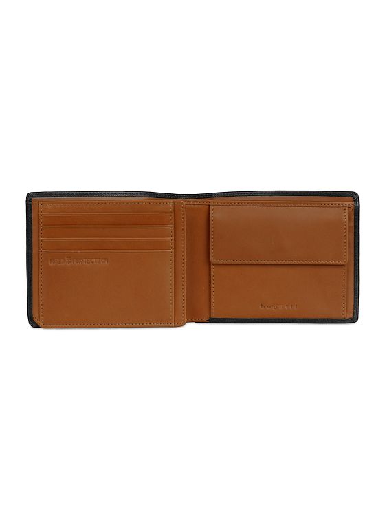 bugatti Roccia Peněženka RFID ochrana Kůže 12.5 cm