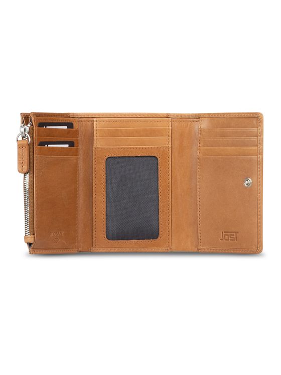 Jost Rana Peněženka RFID ochrana Kůže 12 cm