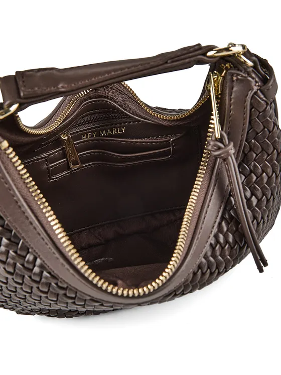 Hey Marly Lifetime Sister Woven Crossbody taske S 26 cm Hey Marly Lifetime Sister Woven Crossbody taske S 26 cm
