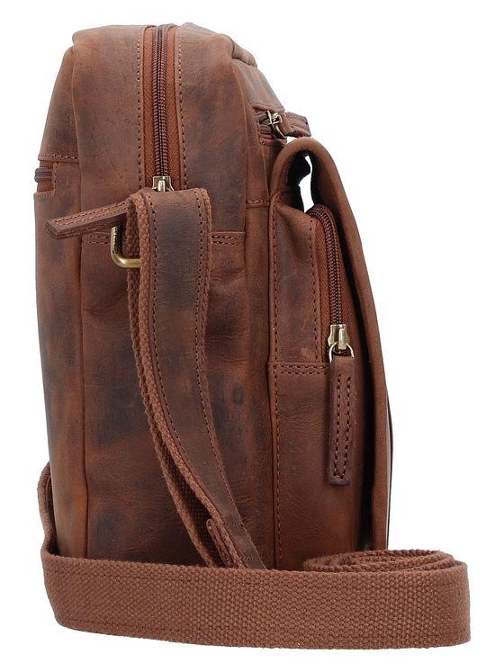 Greenland Nature Montenegro skuldertaske RFID læder 22 cm Greenland Nature Montenegro skuldertaske RFID læder 22 cm