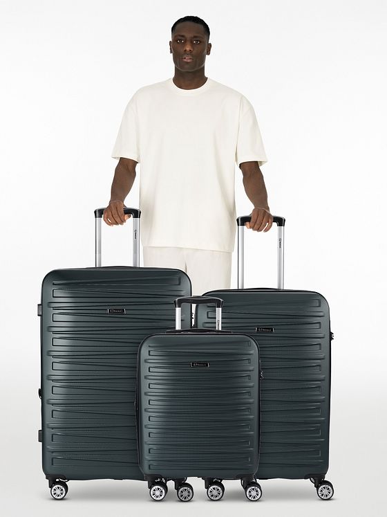 Benzi 5493 4 hjul Kuffert 3-delt med strækfold