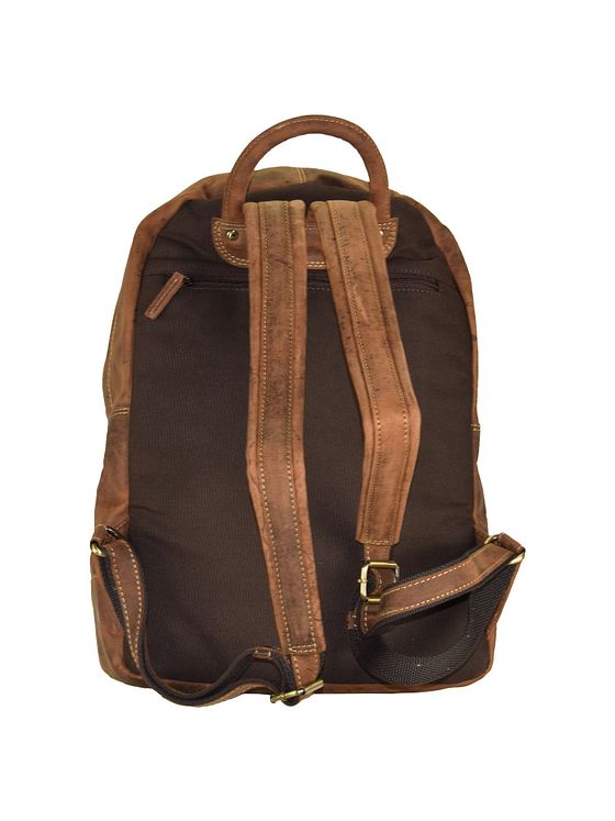 Greenburry Vintage retro rygsæk læder 42 cm laptoprum Greenburry Vintage retro rygsæk læder 42 cm laptoprum