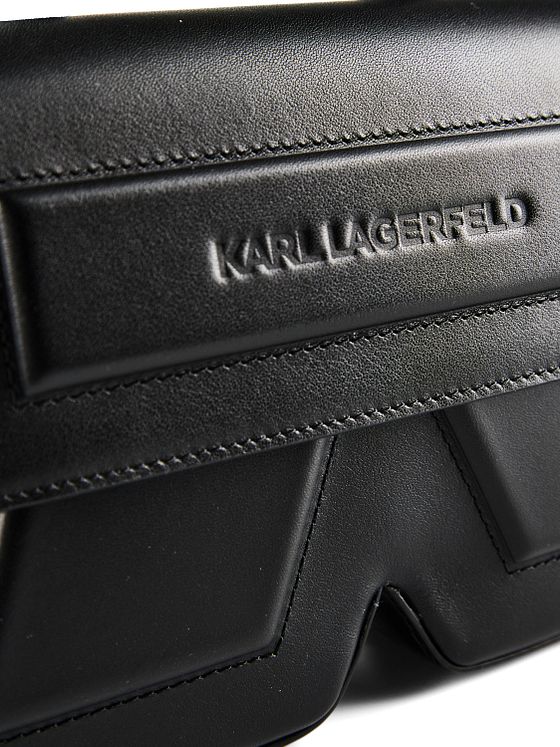 Karl Lagerfeld Ikon K Håndtaske Læder 24.5 cm