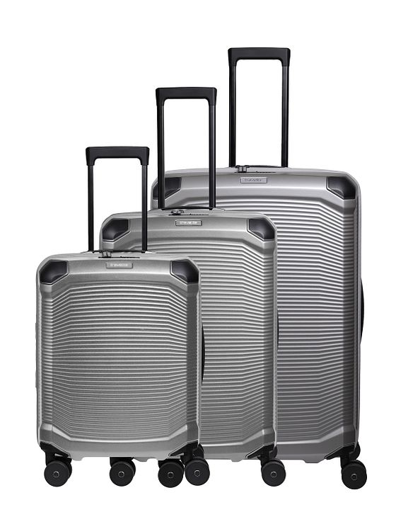 Travelite Millennium 4 hjul Kuffert 3-delt med strækfold