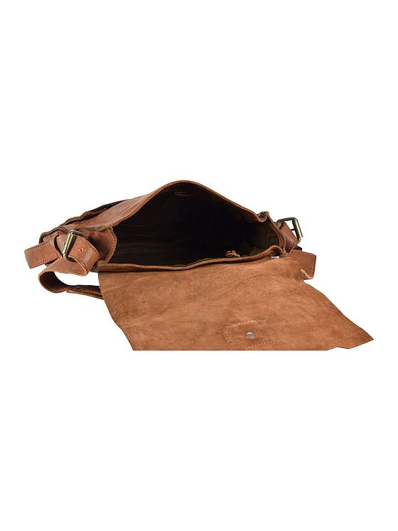 Harold's Submarine skuldertaske i læder 24 cm