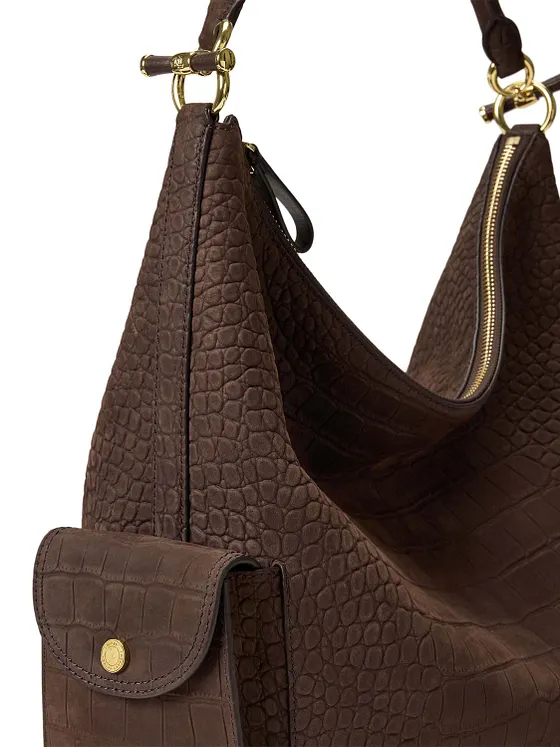 Lauren Ralph Lauren Blaike Bolsa de hombro Piel natural 33 cm Lauren Ralph Lauren Blaike Bolsa de hombro Piel natural 33 cm