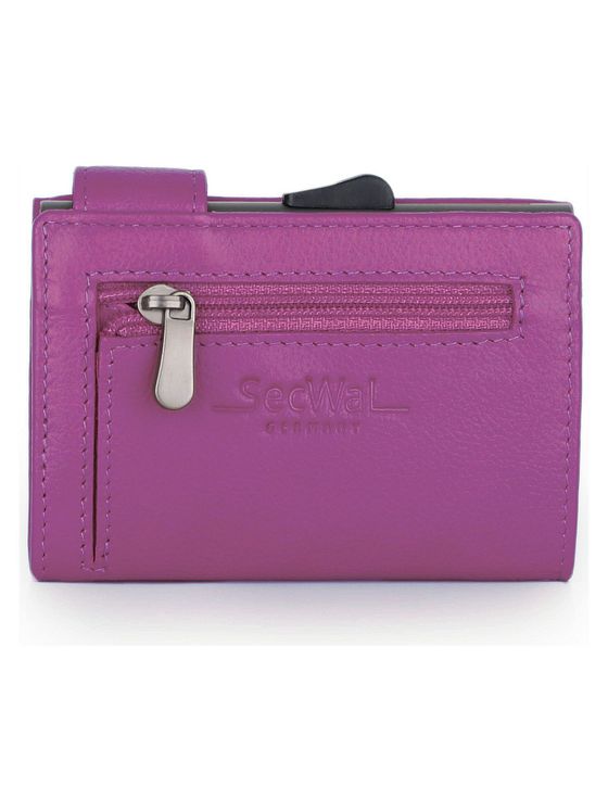 SecWal SecWal 1 kreditkortholder pung RFID læder 9 cm SecWal SecWal 1 kreditkortholder pung RFID læder 9 cm