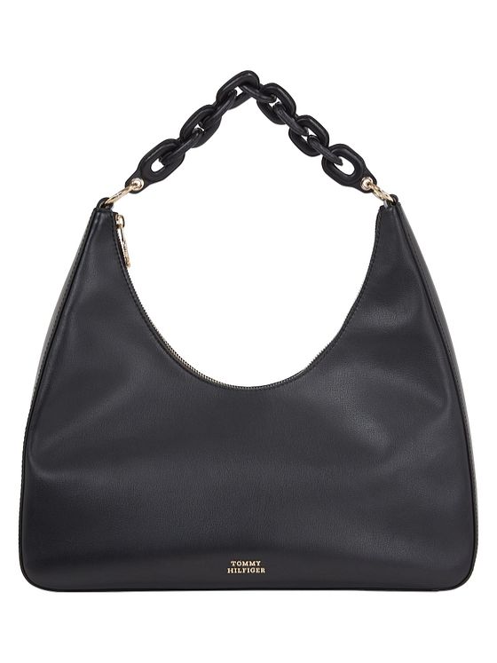 Tommy Hilfiger TH Soft Skuldertaske Læder 38 cm