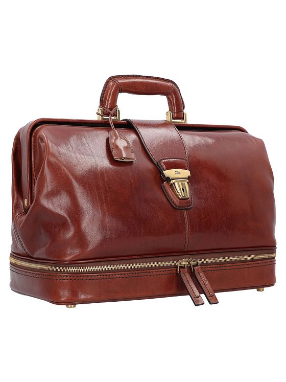 The Bridge Story Uomo lægetaske i læder med bøjle 36 cm