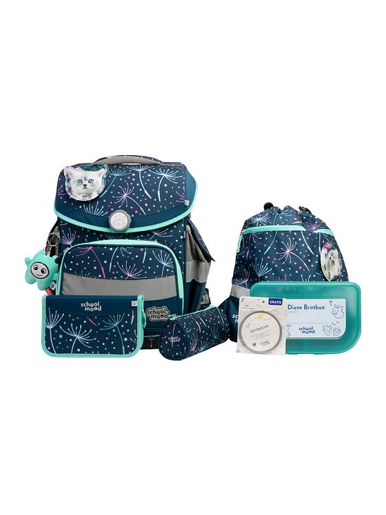 School-Mood Timeless Pro Skoleransel-sæt 7-delt