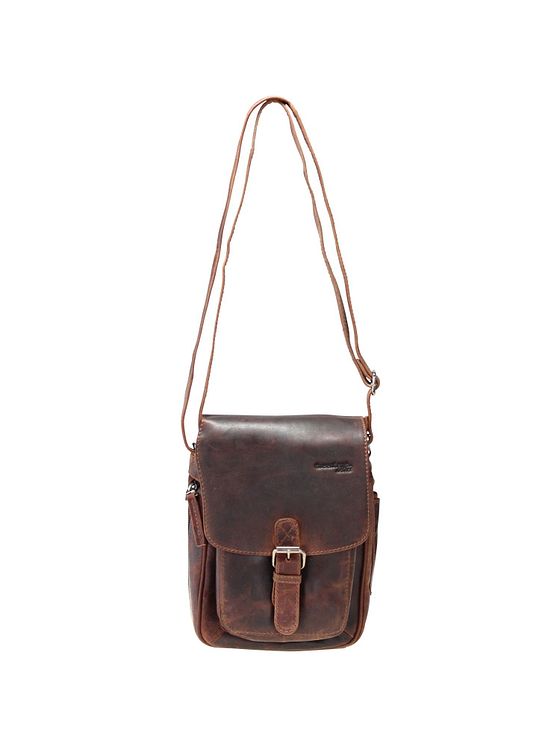 Greenland Nature Montana skuldertaske i læder 19 cm Greenland Nature Montana skuldertaske i læder 19 cm