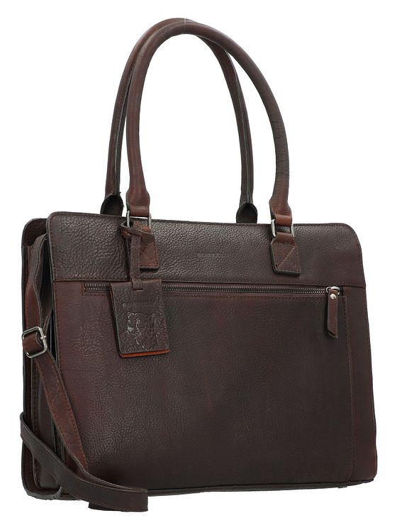 Burkely Antik Avery skuldertaske læder 35,5 cm rum til bærbar computer