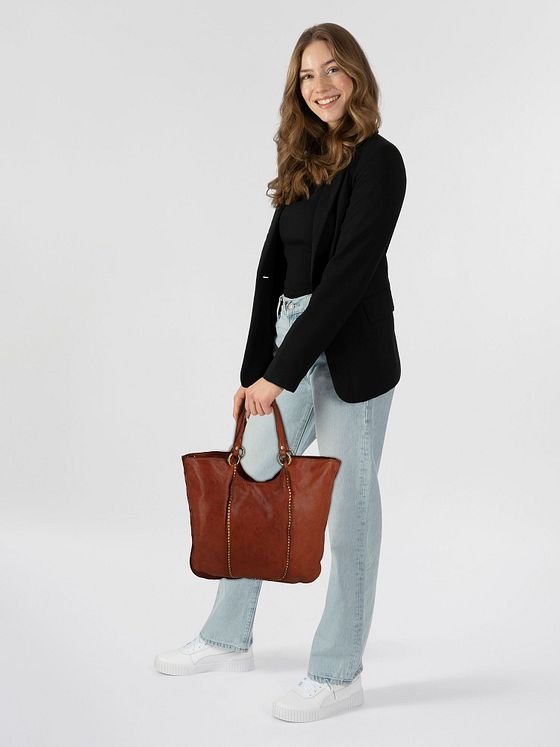 Campomaggi Kura Shopper-taske Læder 35 cm