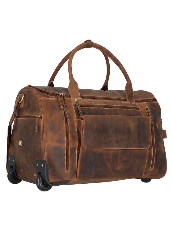 Greenburry Vintage 2 hjul Rejsetaske Læder 32 cm Greenburry Vintage 2 hjul Rejsetaske Læder 32 cm