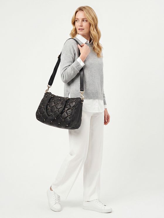 Campomaggi Ricciarda Skuldertaske L Læder 35 cm Campomaggi Ricciarda Skuldertaske L Læder 35 cm