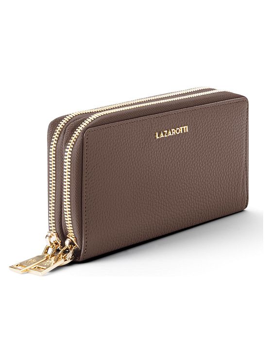 Lazarotti Bologna Leather Pung RFID-beskyttelse Læder 20 cm