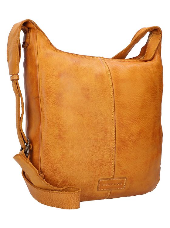 Harold's Submarine skuldertaske i læder 31 cm