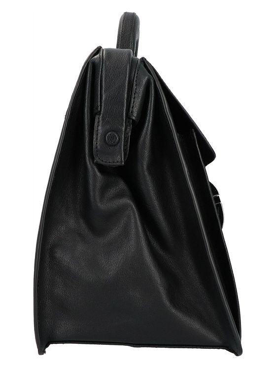 Piquadro Sort firkantet dokumentmappe i læder 37 cm Piquadro Sort firkantet dokumentmappe i læder 37 cm