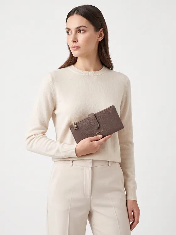 Lazarotti Bologna Leather Pung Læder 20 cm