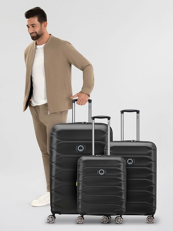 Delsey Paris Meteor 4 hjul Kuffert 3-delt med strækfold