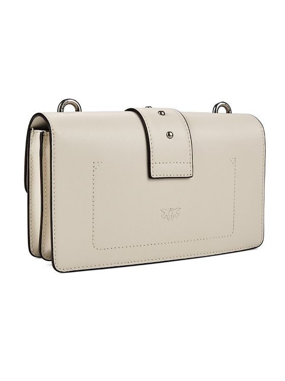 PINKO Love One Bolsa de hombro Piel natural 21 cm PINKO Love One Bolsa de hombro Piel natural 21 cm