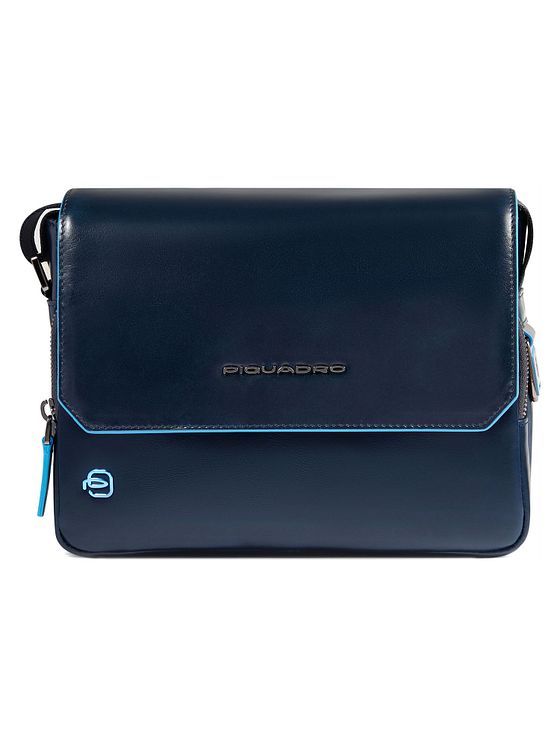 Piquadro Blue Square Messenger-taske Læder 23 cm