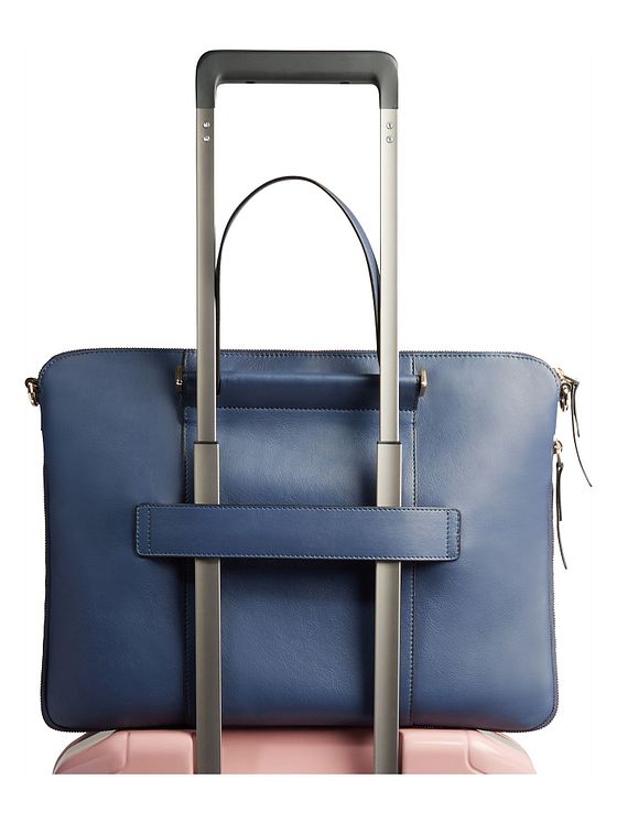 Piquadro Circle dokumentmappe i læder 43 cm rum til bærbar computer Piquadro Circle dokumentmappe i læder 43 cm rum til bærbar computer