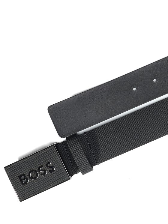 Boss Ikon-bælte i læder Boss Ikon-bælte i læder