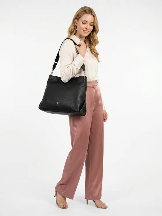 AIGNER Paola Bolsa de hombro Piel natural 37.5 cm