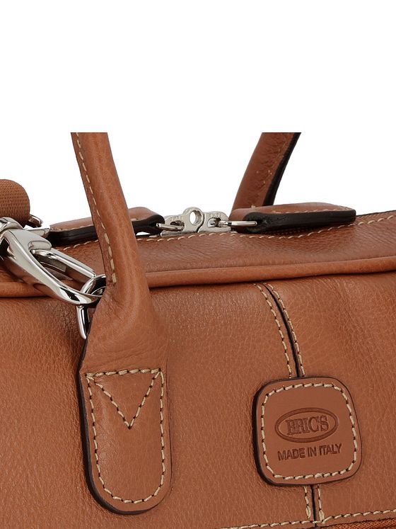 Bric's Life Pelle dokumentmappe læder 38 cm rum til bærbar computer