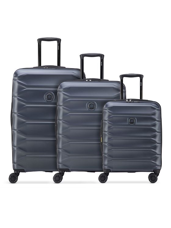 Delsey Paris Meteor 4-hjulig Resväskset 3-delad med expansionsveck Delsey Paris Meteor 4-hjulig Resväskset 3-delad med expansionsveck