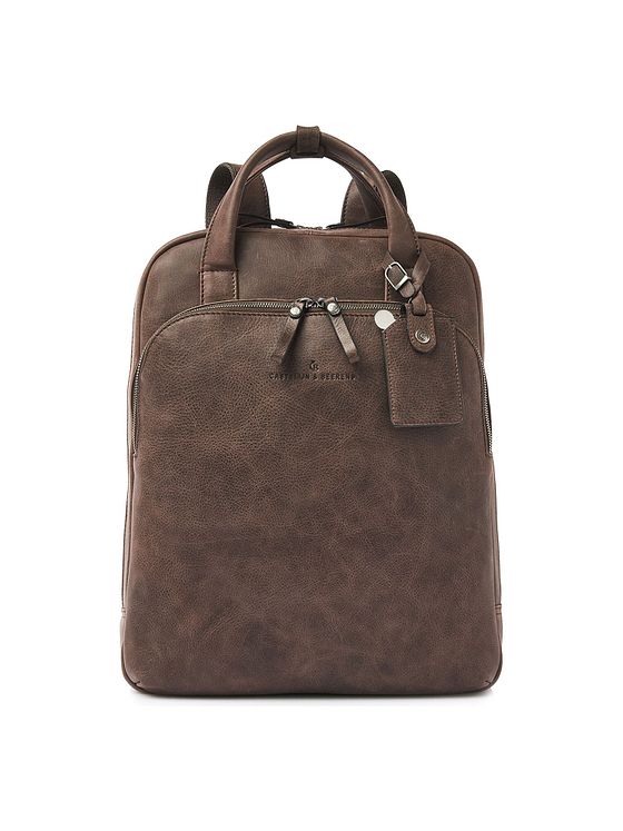 Castelijn & Beerens Carisma rygsæk RFID læder 40 cm laptoprum
