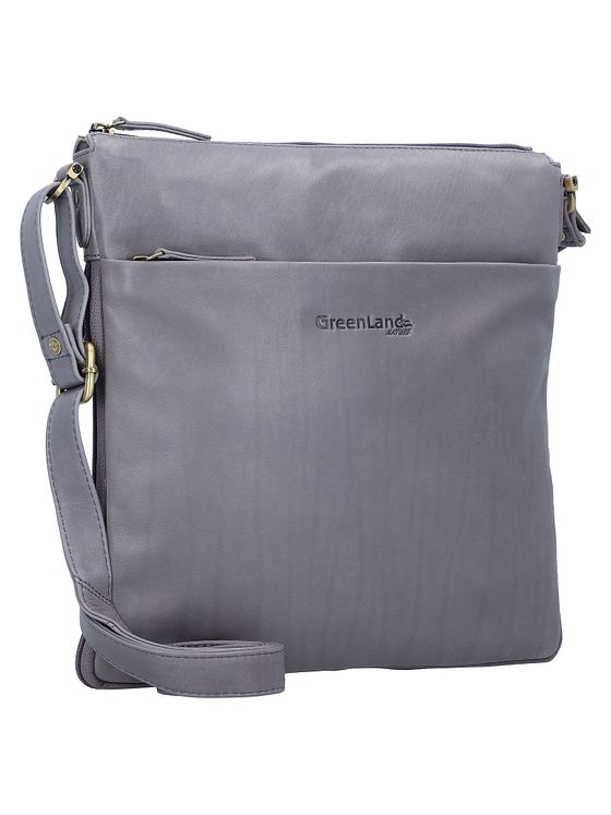 Greenland Nature Nature-skuldertaske i læder 28 cm