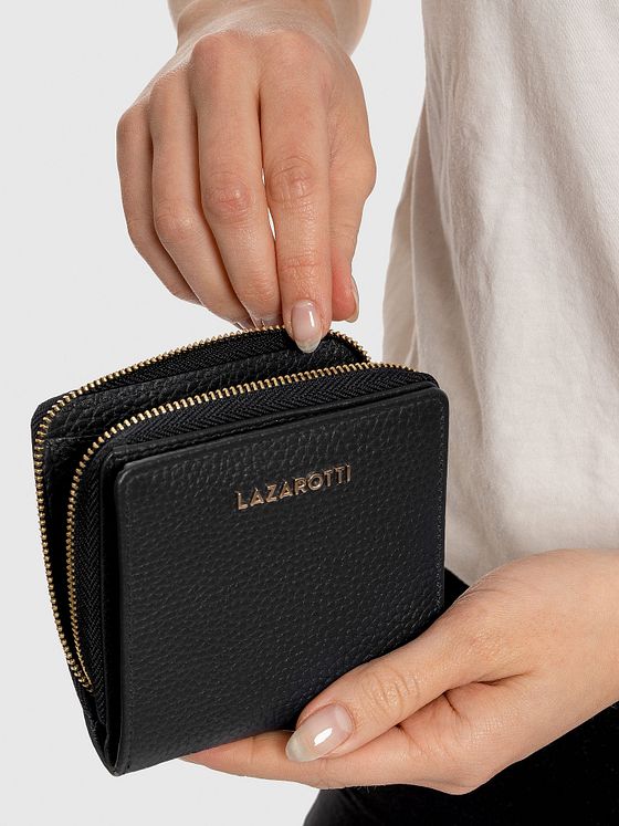 Lazarotti Bologna Leather Pung Læder 10 cm