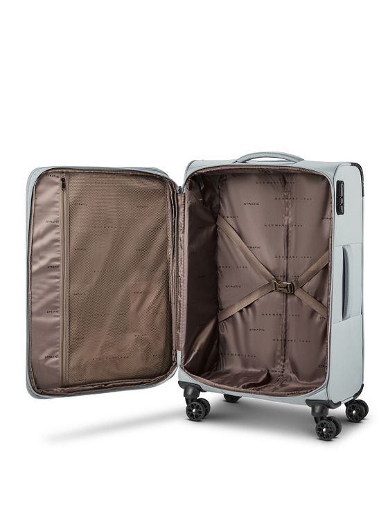 Stratic taska 4 ruedas Trolley M 65 cm Con asa expansible Stratic taska 4 ruedas Trolley M 65 cm Con asa expansible