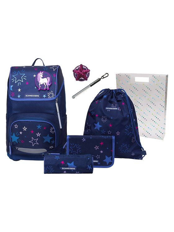 Schneiders Ergoplus Skoleransel-sæt 8-delt