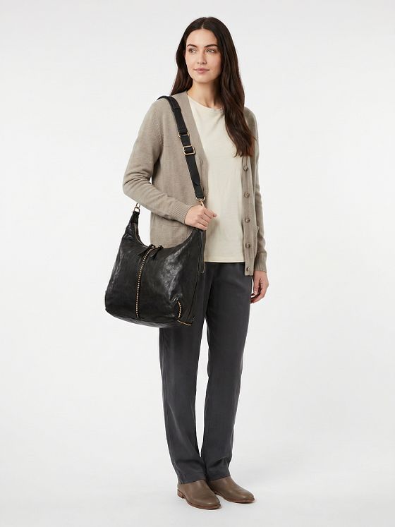 Campomaggi Wanda Skuldertaske Læder 38 cm Campomaggi Wanda Skuldertaske Læder 38 cm