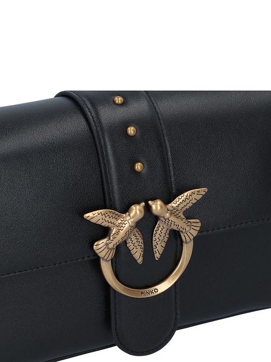 PINKO Love One Skuldertaske Læder 27 cm