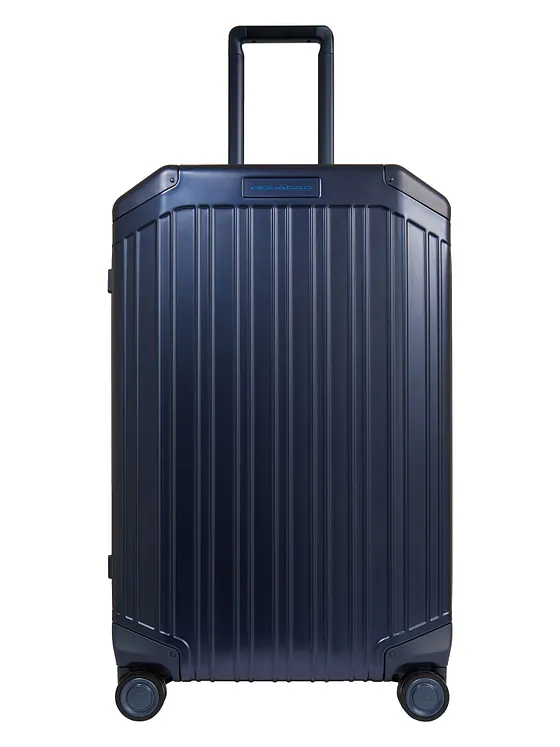 Piquadro Trolley PQ-Alub de 4 ruedas, de aluminio, 69 cm Piquadro Trolley PQ-Alub de 4 ruedas, de aluminio, 69 cm
