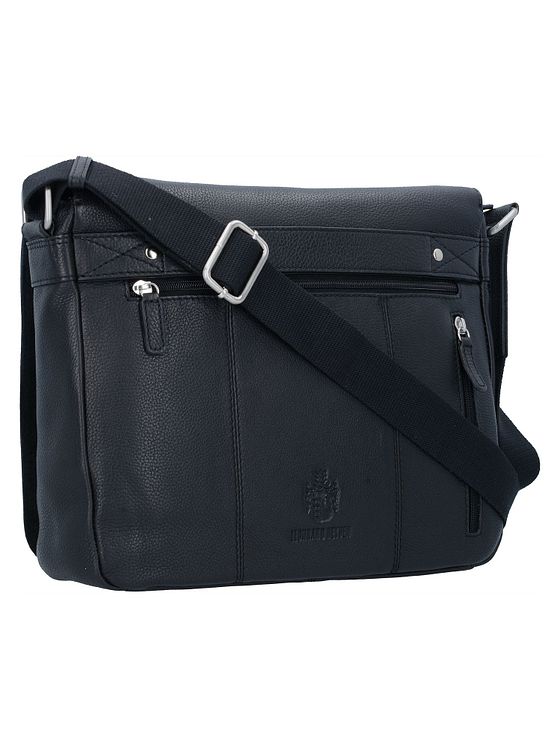 Leonhard Heyden Berlin Messenger skuldertaske læder 32 cm rum til bærbar computer Leonhard Heyden Berlin Messenger skuldertaske læder 32 cm rum til bærbar computer