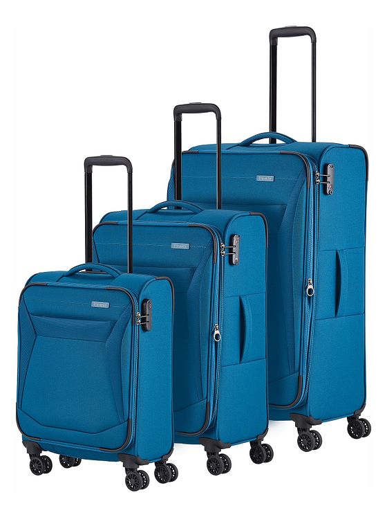 Travelite Chios 4 hjul Kuffert 3-delt med strækfold