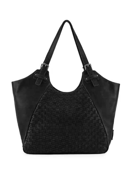 FredsBruder Calm Weave Shopper taske Læder 45 cm FredsBruder Calm Weave Shopper taske Læder 45 cm