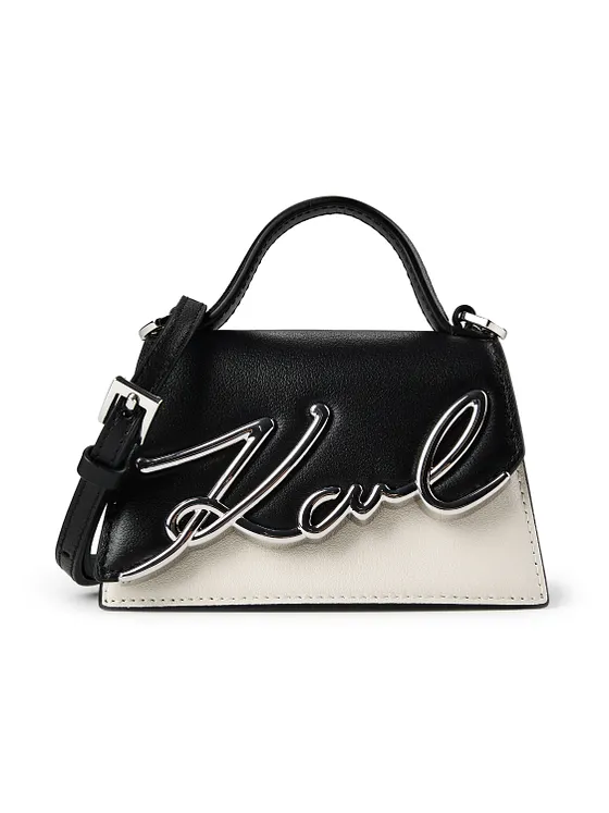 Karl Lagerfeld Signature 2.0 Mini laukku Nahka 14.5 cm Karl Lagerfeld Signature 2.0 Mini laukku Nahka 14.5 cm