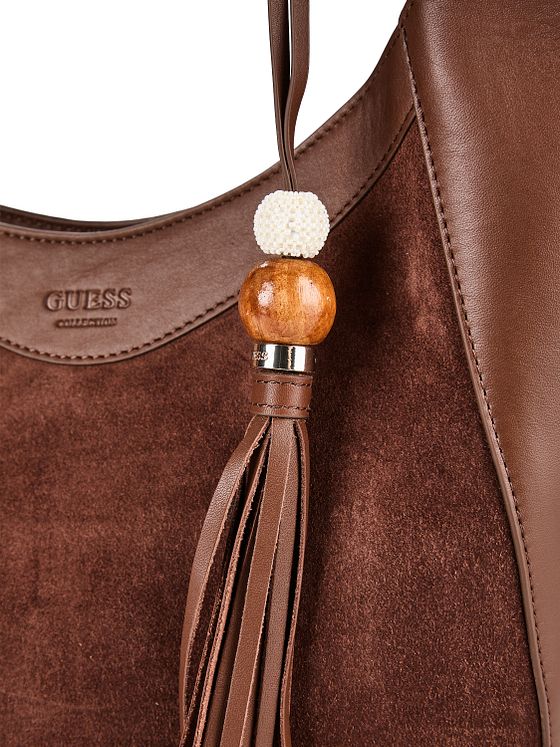 Guess Skuldertaske Læder 27 cm Guess Skuldertaske Læder 27 cm