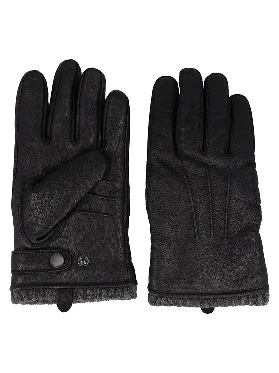 Strellson Guantes Piel natural