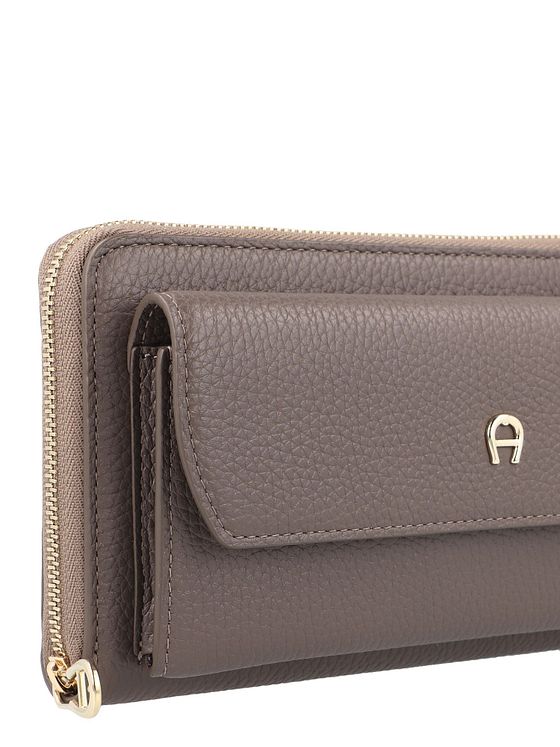 AIGNER Clutch pung Læder 20 cm